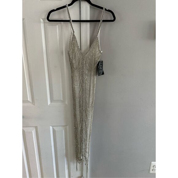 NWT RETROFETE IRINA MAXI DRESS SIZE XS $2598 - Picture 5 of 13